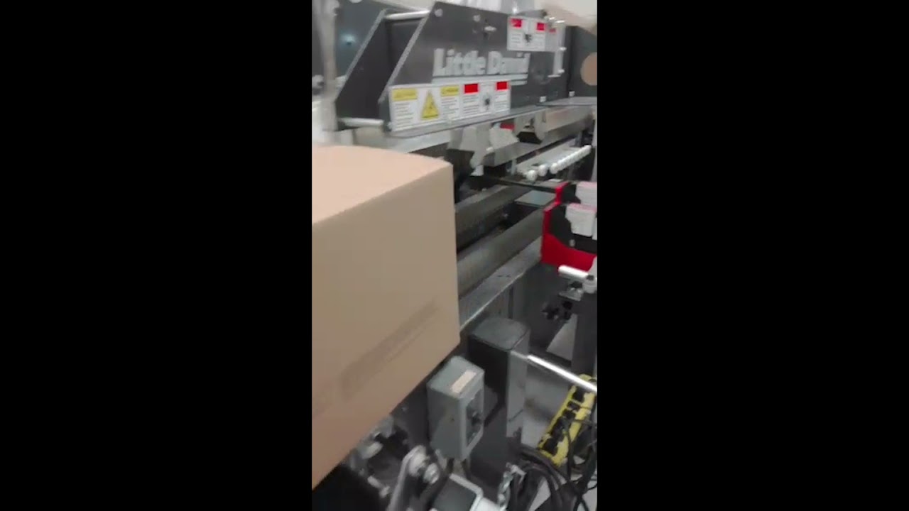 SNEED-JET Freedom 21 Printer Installed on Case Sealer