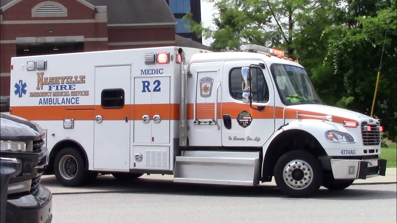 Nashville Fire Department Fast 2 And Reserve Medic 2 Responding 6-29-24