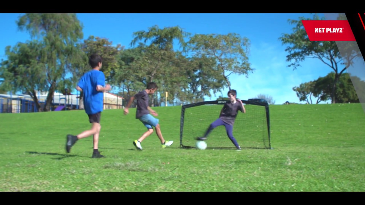 NET PLAYZ - SOCCER SIMPLE PLAYZ   Easy Set up Fiberglass Goal