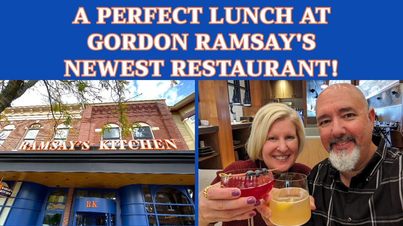 A Perfect Lunch at GORDON RAMSAY'S Newest RESTAURANT!