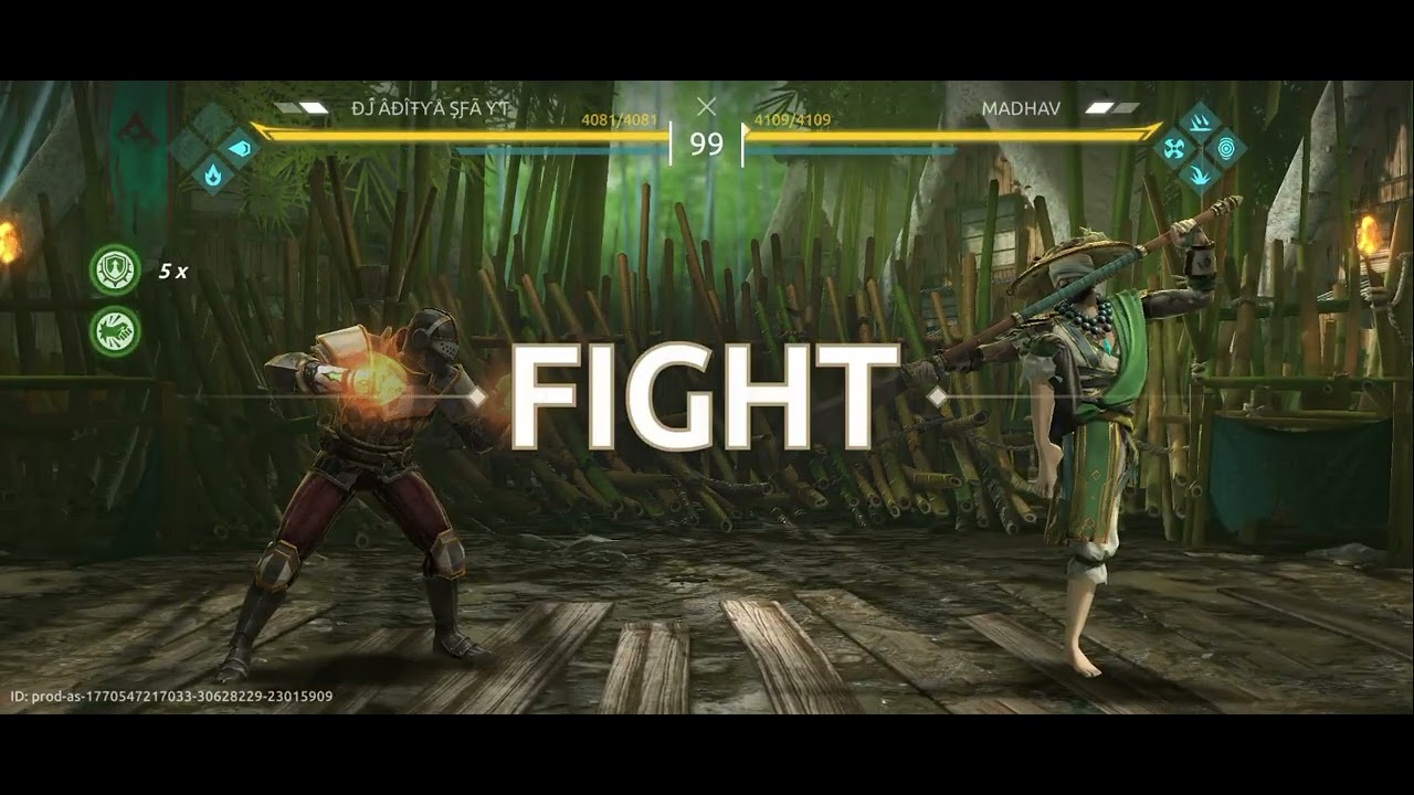IRONCLAD VS SHANG#shadowfight4 