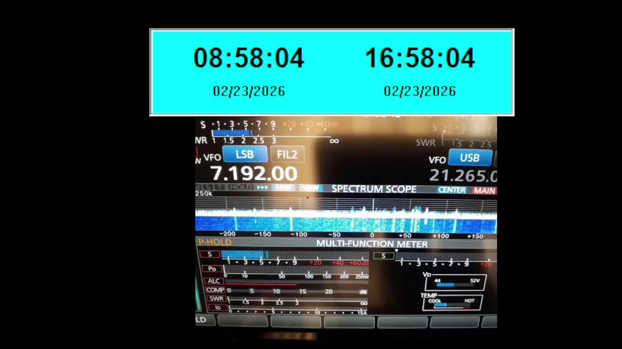 40 Meters Ham Radio Amateur Radio DM14 Southern California