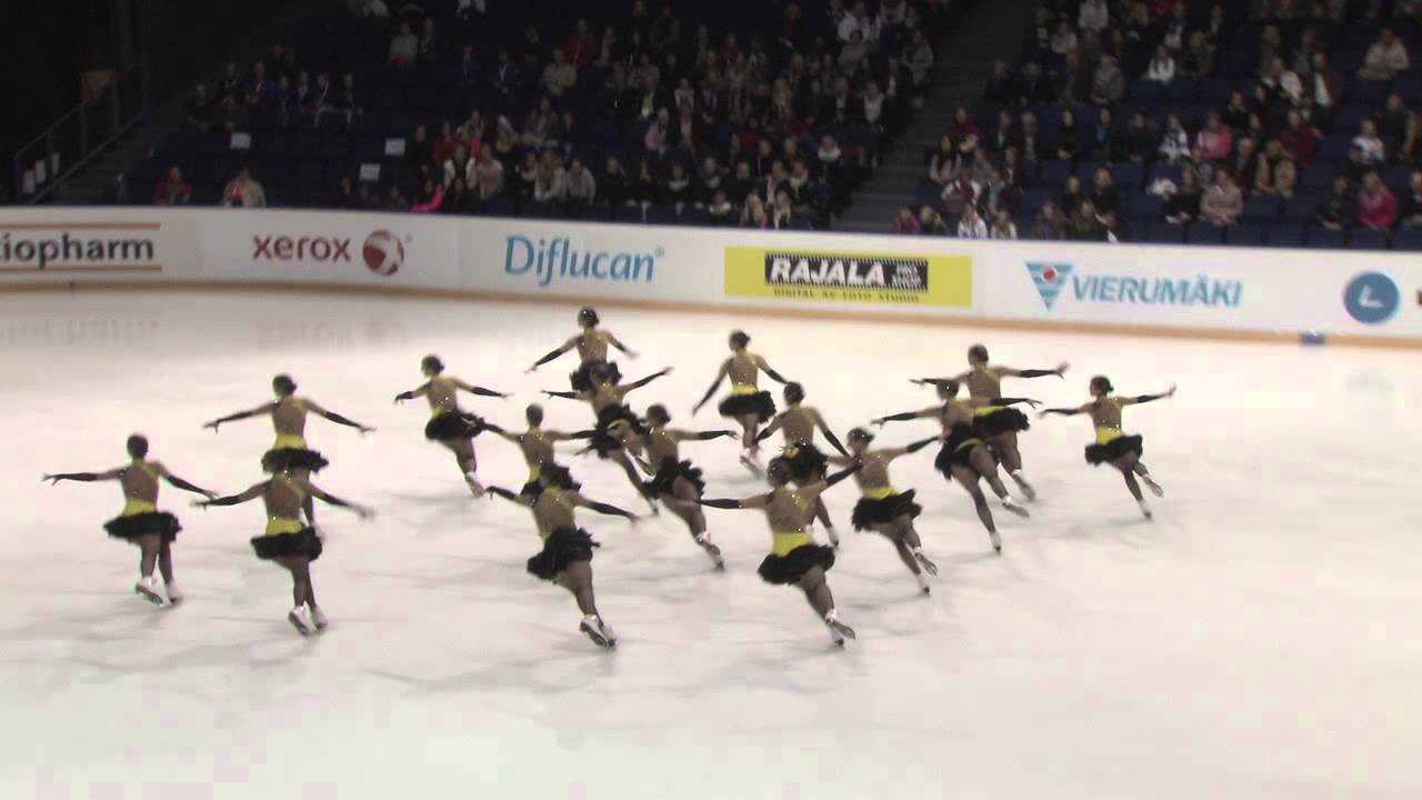 Finlandia Trophy 2013 synchronized skating: Team Paradise