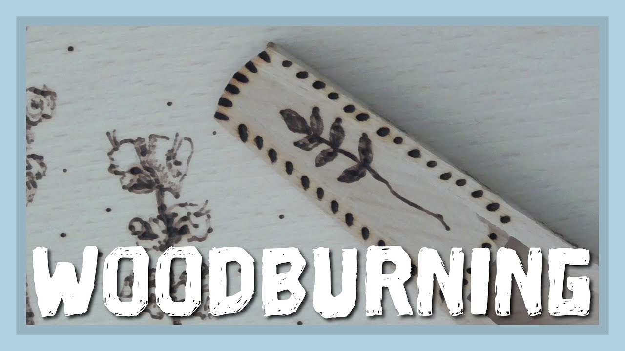 Woodburning on Kitchen Supplies
