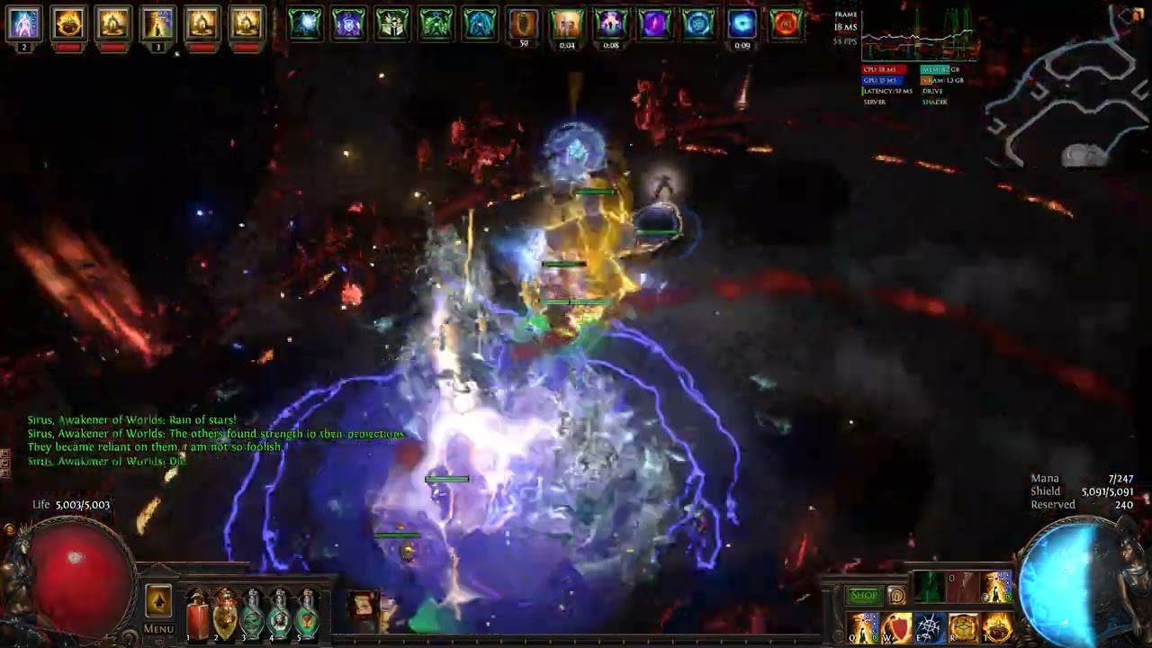 Poe 3.22 Absolution Guardian Uber Sirus Kill