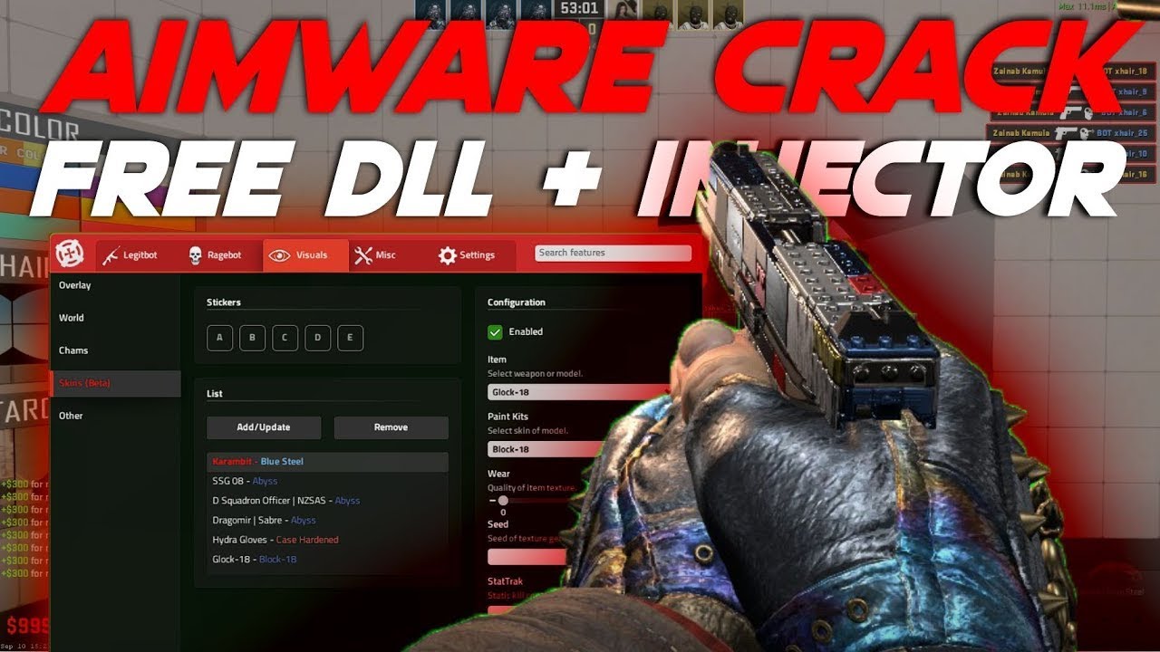 CS2 Aimware Crack External [FREE DOWNLOAD] Updated & FREE CFG