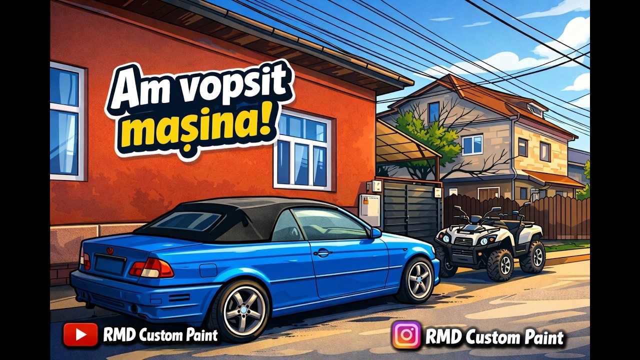 E46 Cabrio EP.8 - Am vopsit masina !! ..  ce am patit la ea?
