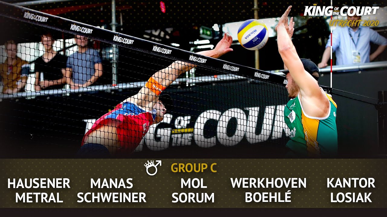 Men&rsquo;s Group C - Session 3 | Beach Volleyball | King of the Court Utrecht 2020