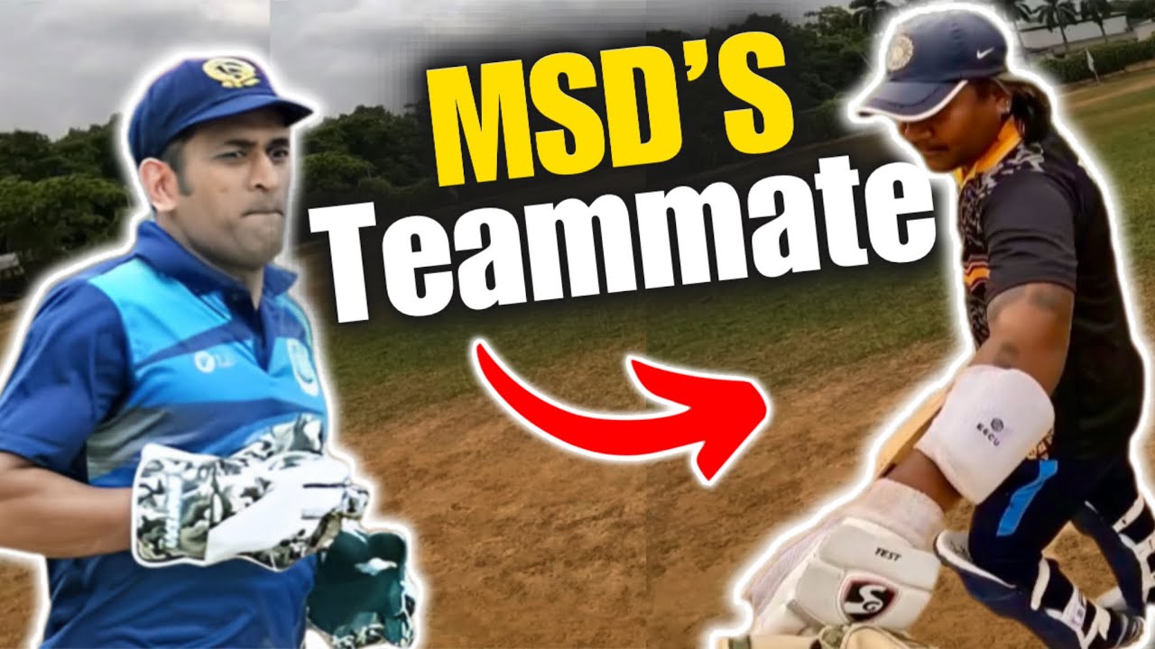 CHASING 164 RUNS in 10 OVERS🔥| HE PLAYED UNDER MS DHONI’S CAPTAINCY😍🙌 | GoPro Cricket Match VLOG🚀