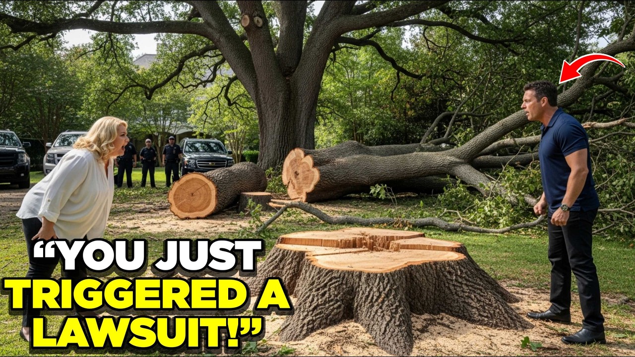 HOA Karen Cut Down My Heritage Oak Tree 24 Hours Later She Faced a $750,000 Lawsuit