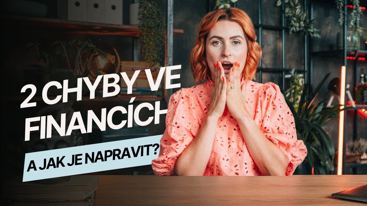 2 chyby ve financích, kvůli kterým nebudete NIKDY schopni šetřit peníze