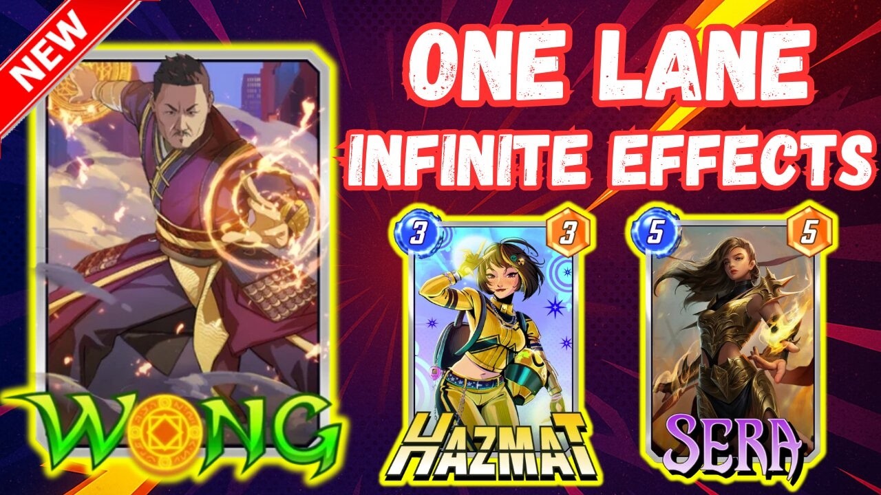 Wong + Hazmat + Odin Combo DESTROYED the Board ☣️ [Marvel Snap] #marvelsnap