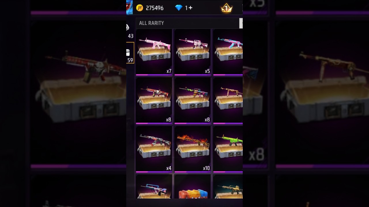 Free fire collection 