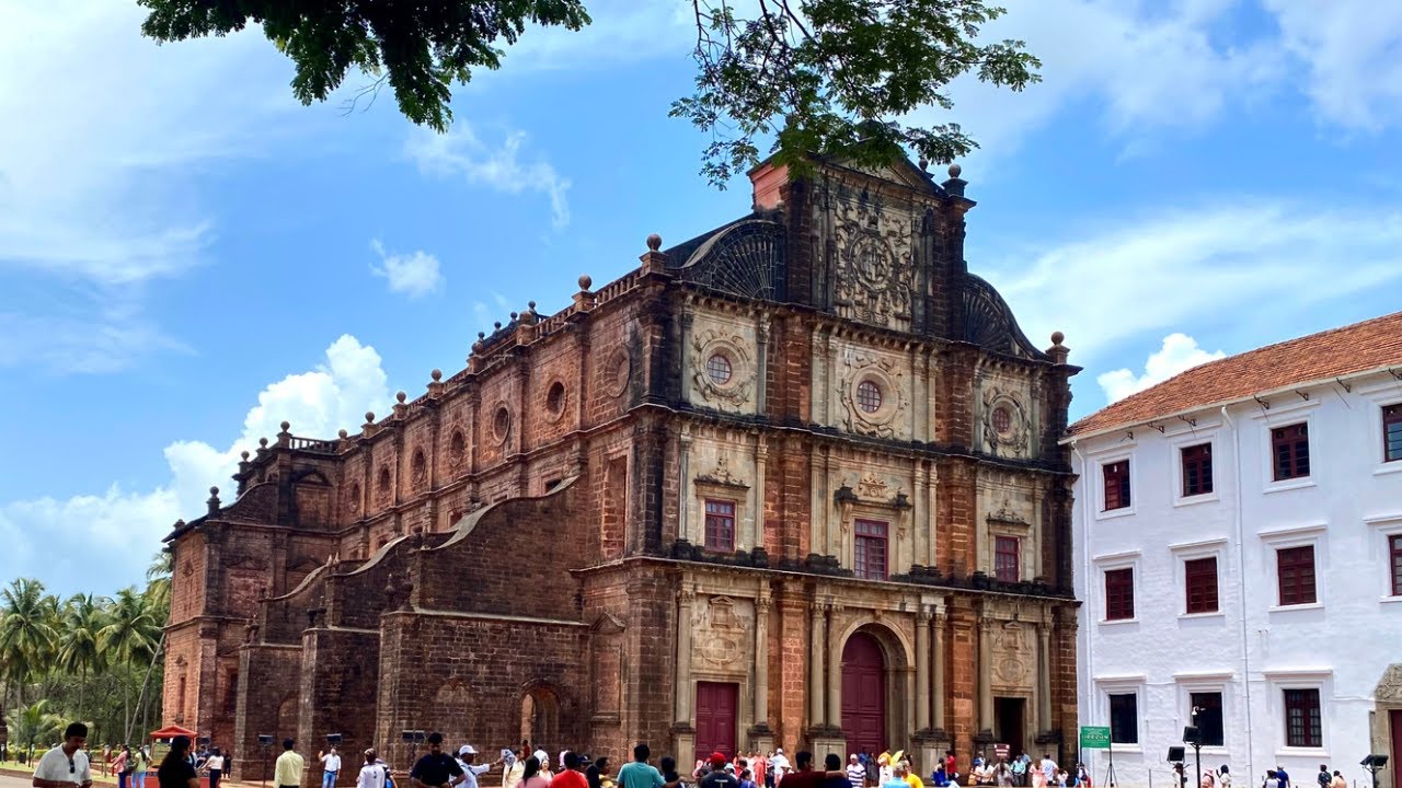 Basilica of Bom Jesus Goa | OId Goa Church | UNESCO World Heritage | 4K
