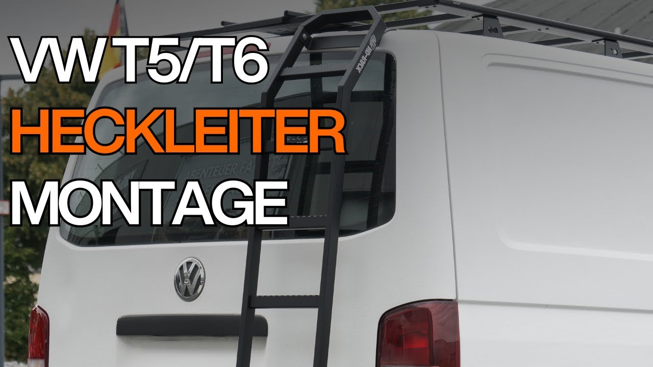 ND-Rack VW T5 / T6 Heckleiter Montage