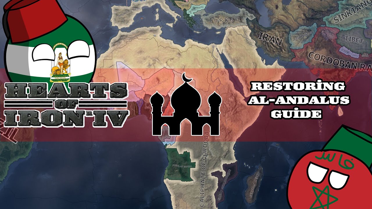 HoI4 Guide: Al-Andalus as Morocco - Challenge