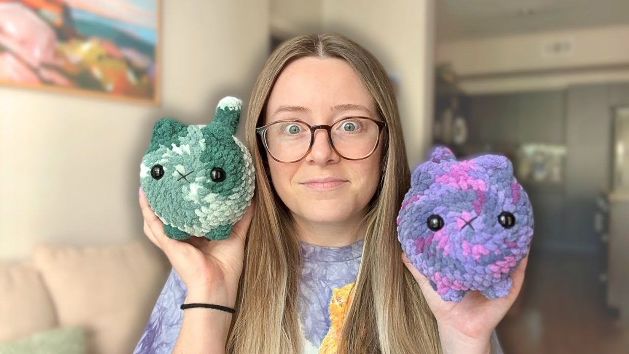 I crocheted cats for 10 hours