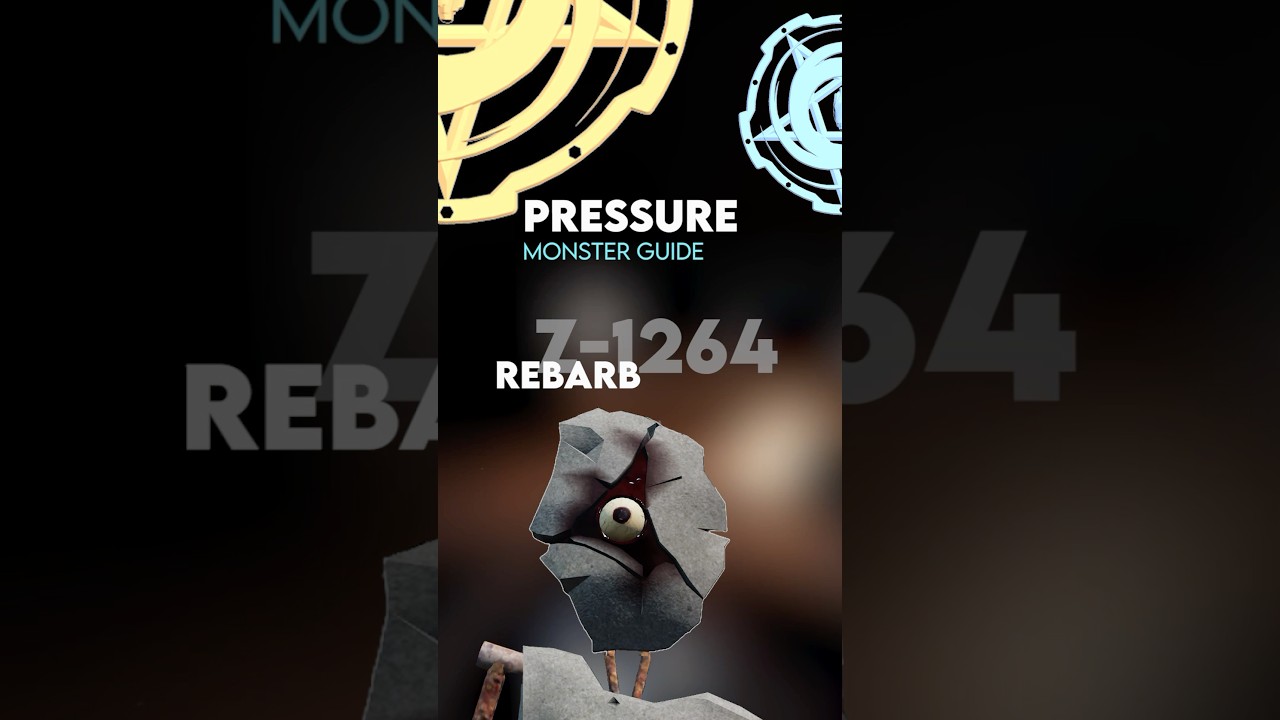 Rebarb Z-1264 - Pressure Monster Guide #roblox #pressure #shorts