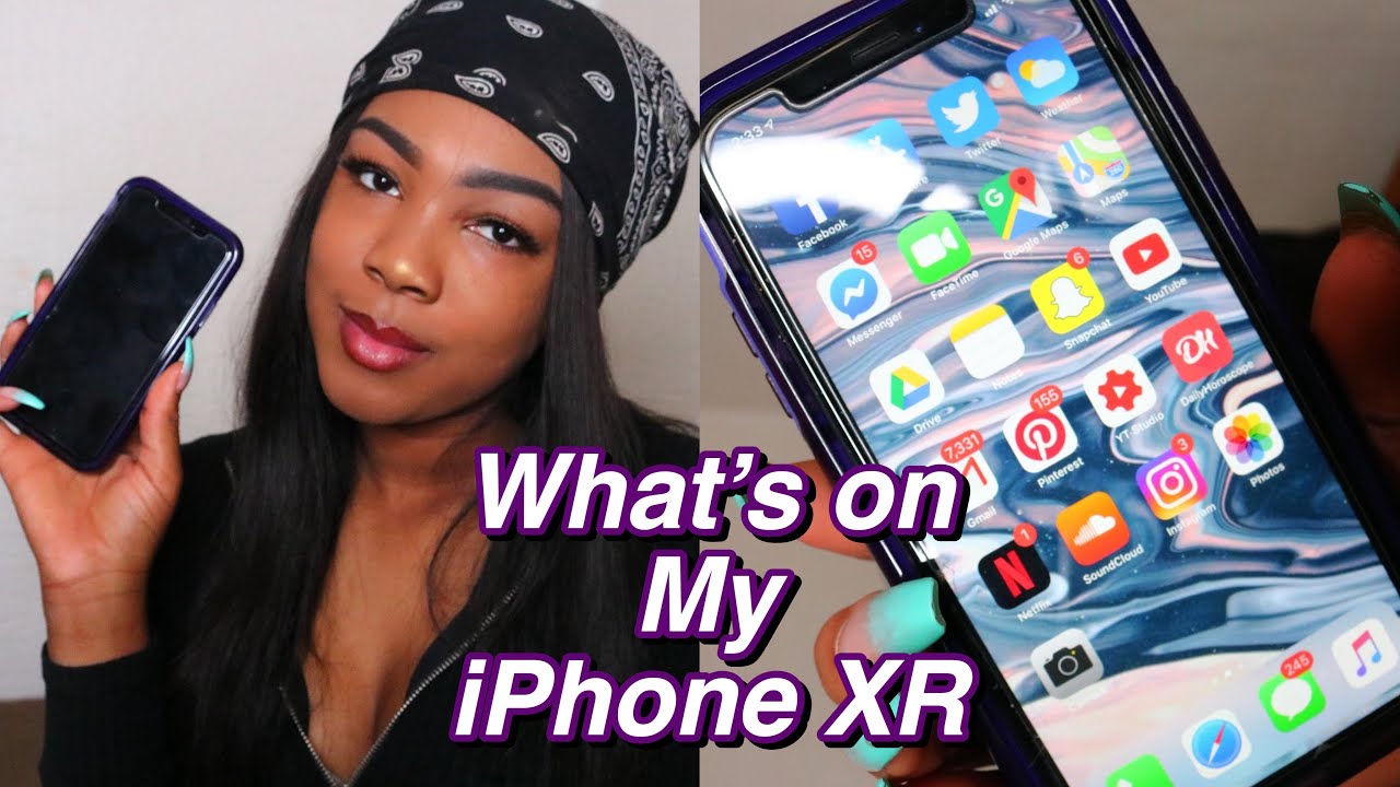 WHAT’S ON MY IPHONE XR! | 2019