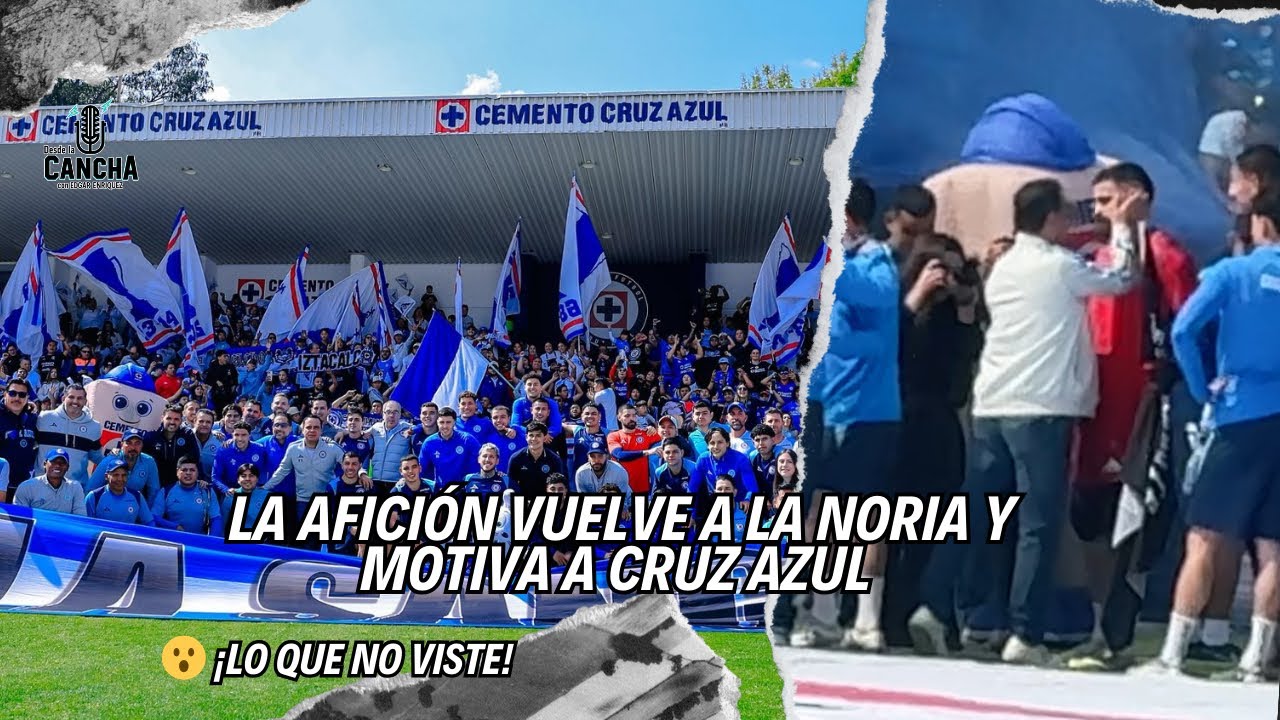 🚂¡Sangre Azul enciende La Noria! Cruz Azul se prepara para el duelo decisivo ante Chivas🎉🥁