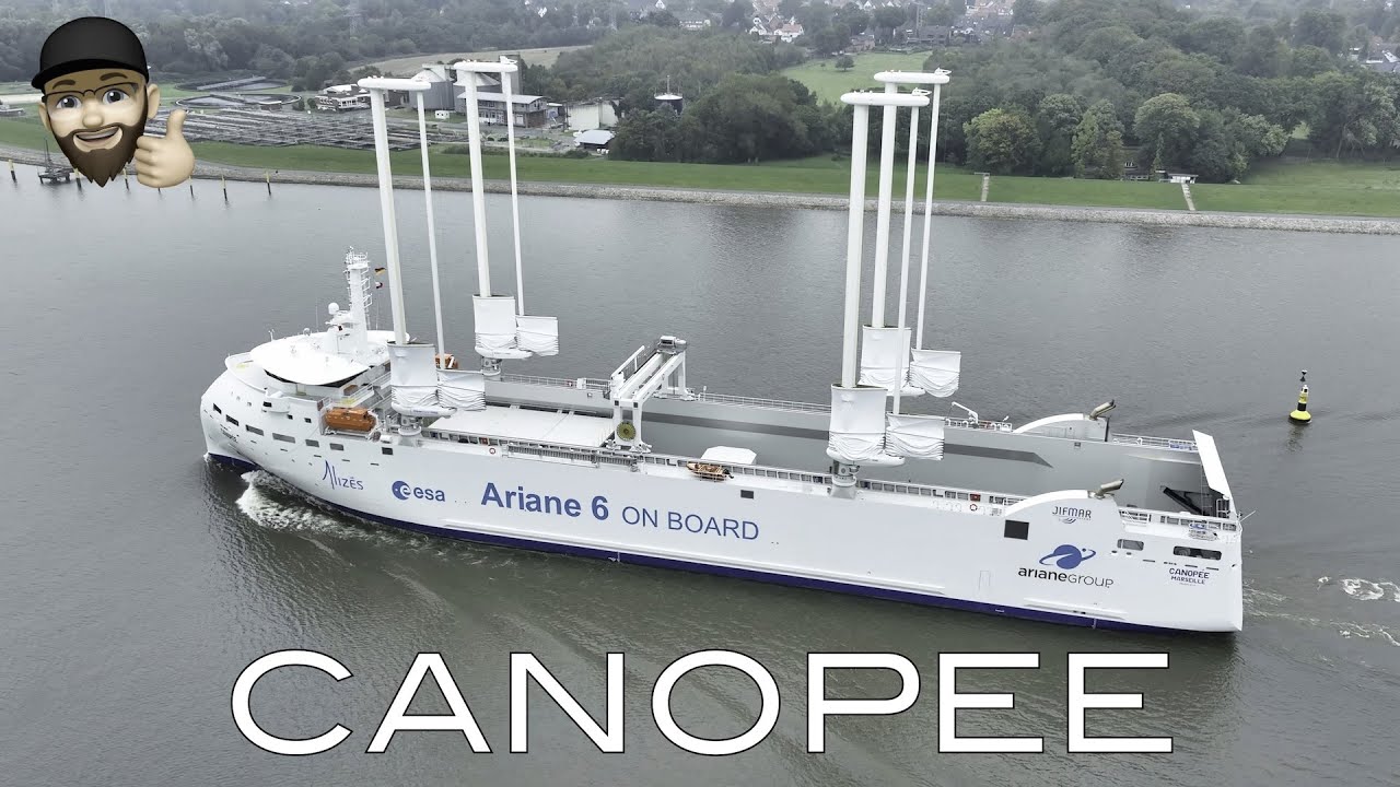 CANOPEE - maiden call in Bremen - rocket transport Ariane