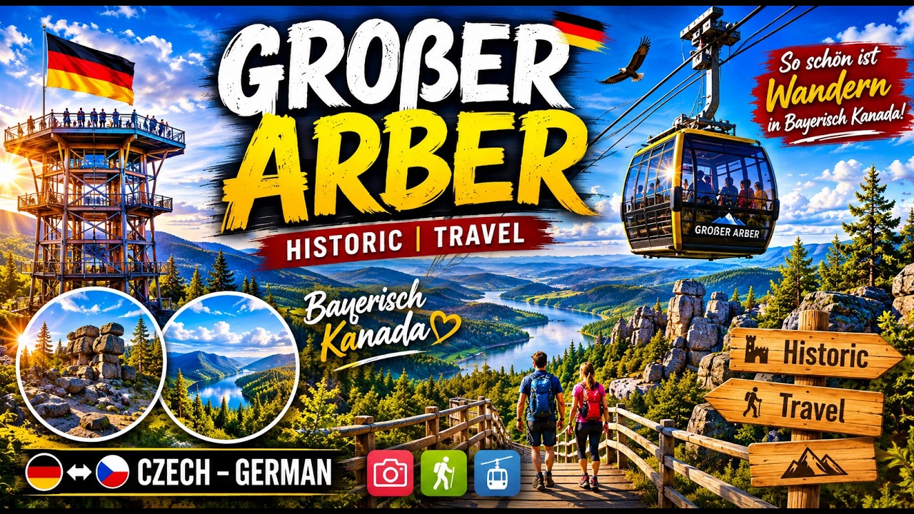 𝐆𝐫𝐨&szlig;𝐞𝐫 𝐀𝐫𝐛𝐞𝐫 | Historic | travel | So sch&ouml;n ist Wandern in Bayerisch Kanada | Czech German