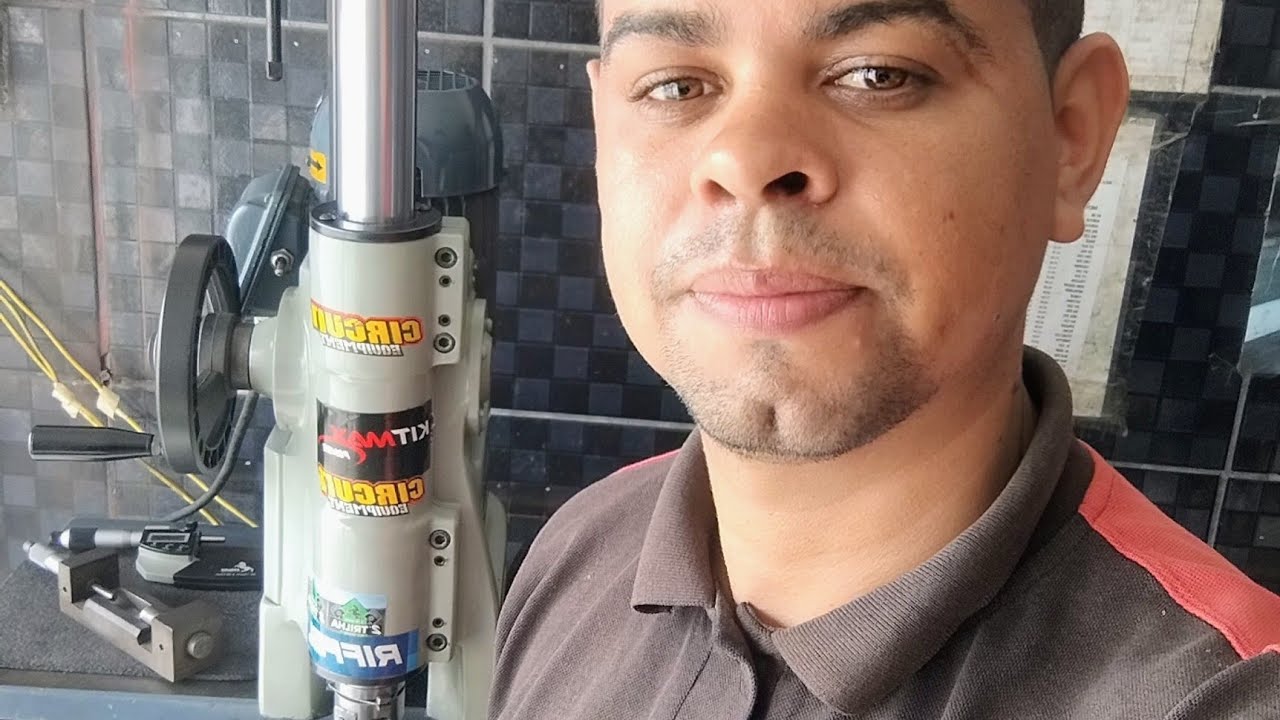 Aula de retifica de cilindro de moto (camisa)