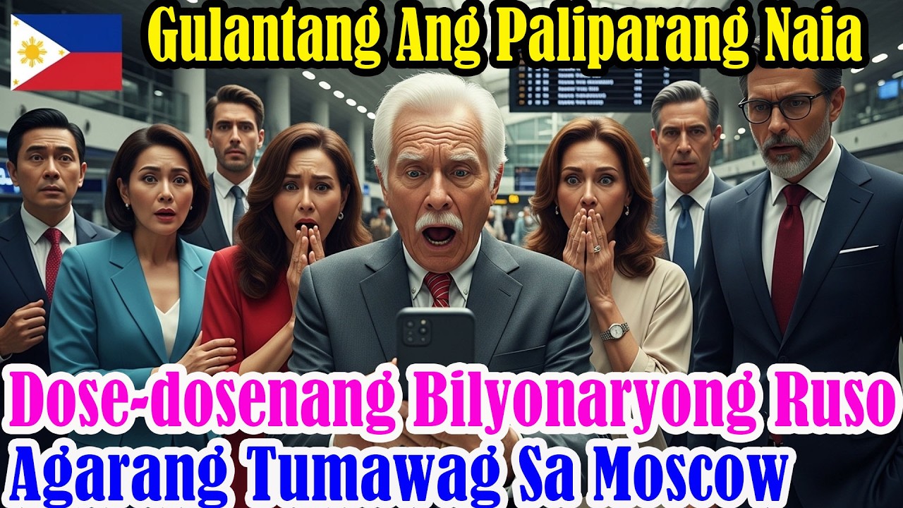 NAIA Pilipinas Gumulat: Dosenang Bilyonaryong Ruso Sabay-sabay Tumawag sa Moscow sa 5 Minuto! Lang!