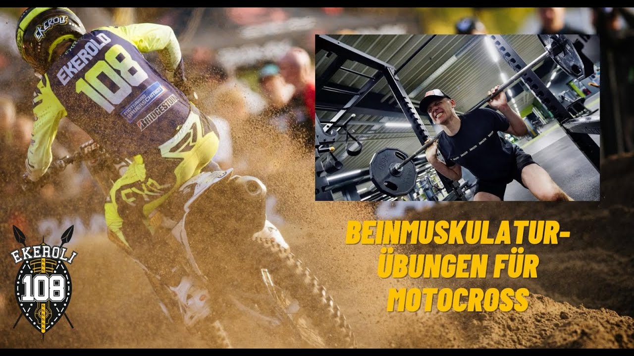 Beinmuskulatur Übungen für Motocross