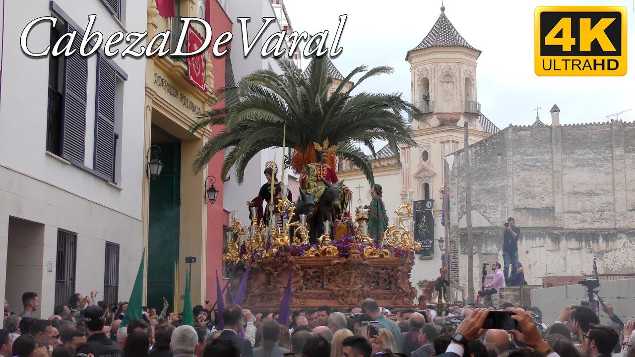 POLLINICA SALIDA SEMANA SANTA MÁLAGA 2017 4K