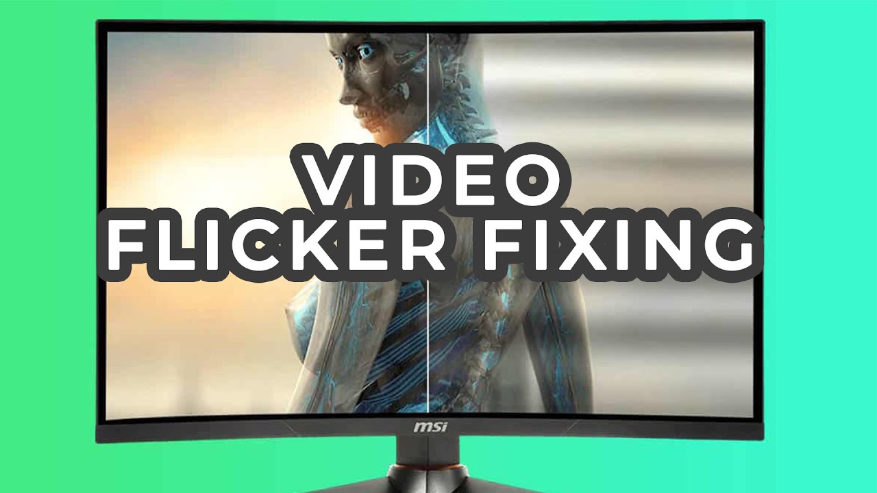إزالة الوميض من اي فيديو || Flickering Fix