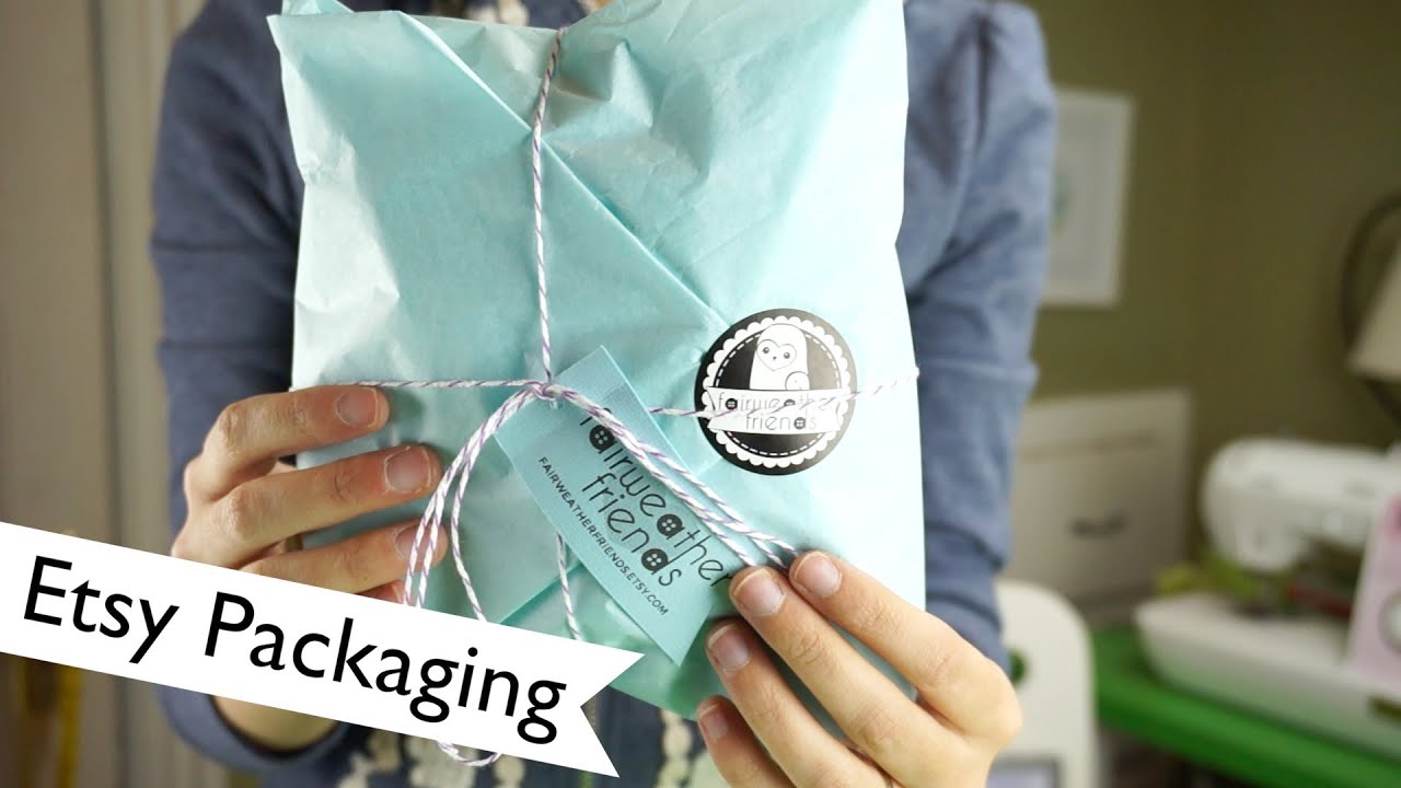 Branding: Etsy Packaging | @laurenfairwx