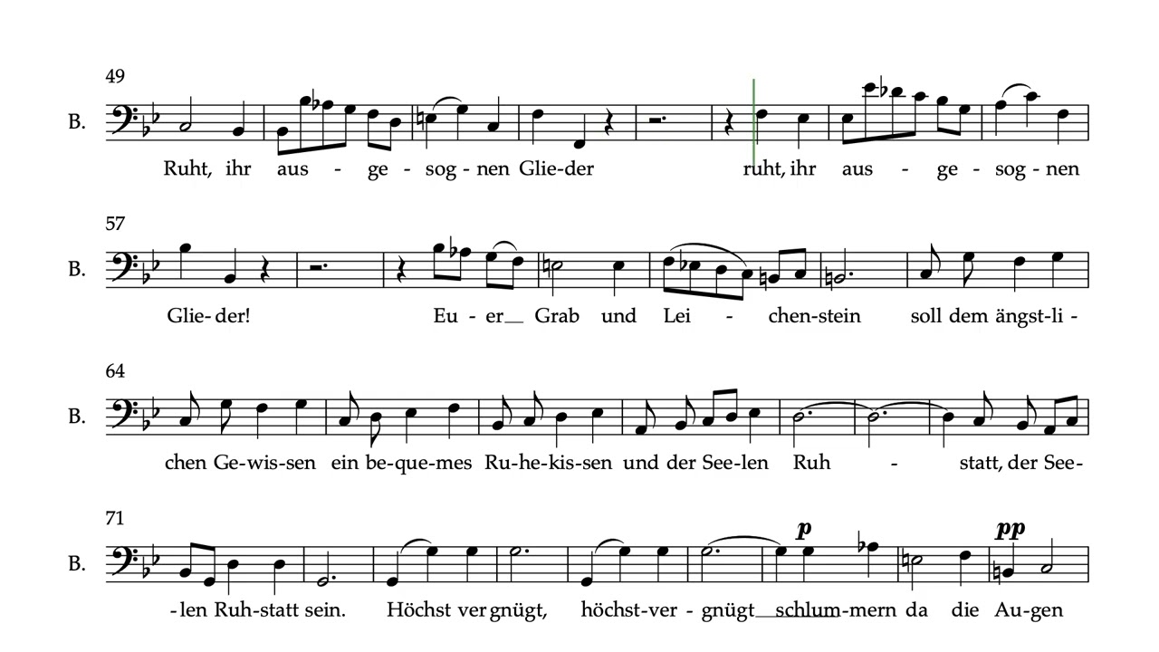 Matthäus Passion Nr68 Coro1 Bass