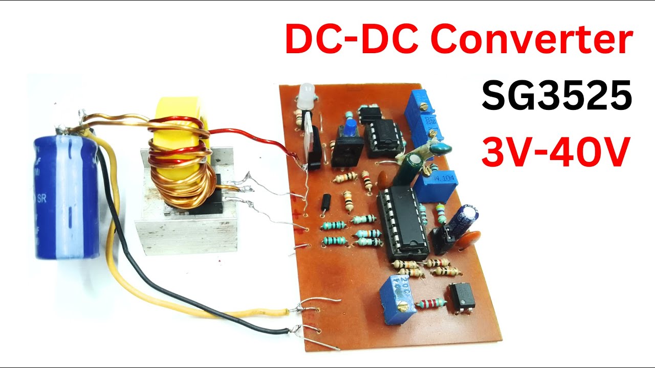 Unleashing the Power: Building a High-Efficiency SG3525 DC-DC Converter