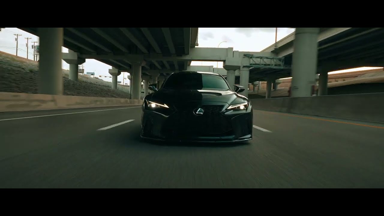 Bagged Lexus IS350 F Sport in Dallas | Rollers [4K]
