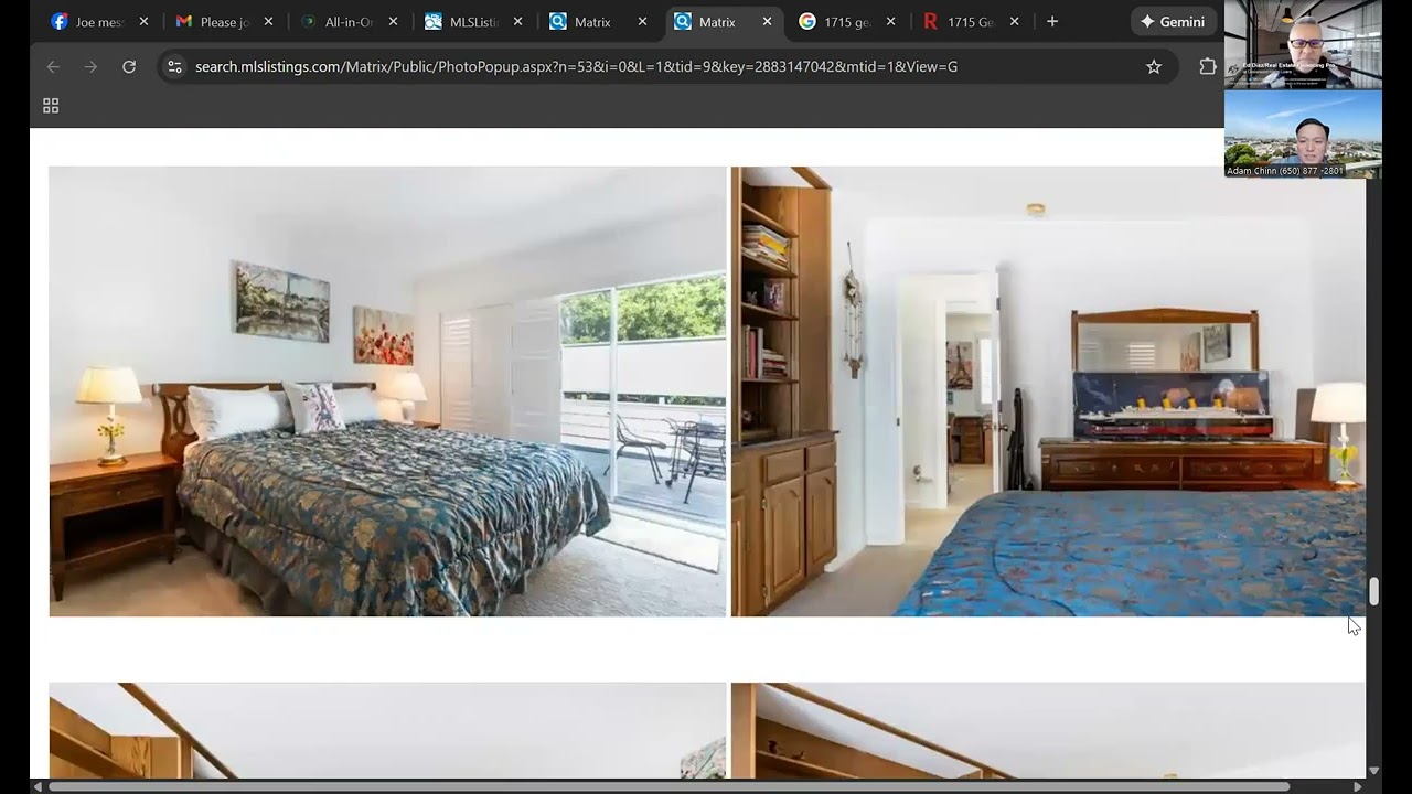 Realtor Adam Chin  Goes Over MLS Property Listings in San Mateo