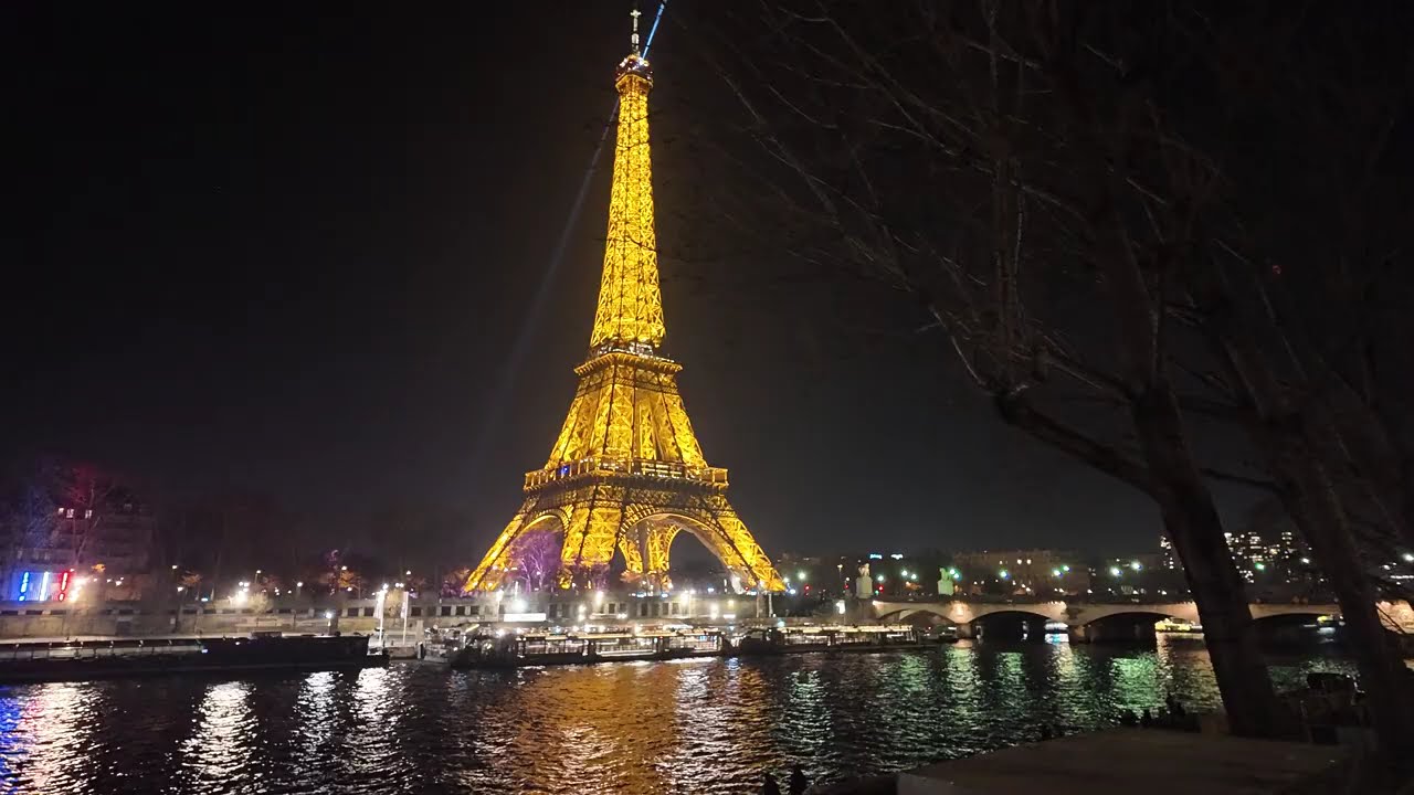 ParisCity Walk - Paris January 2026 - Tour d'Eiffel, Ave Montaigne, Dior 4K - Dji Osmo Pocket 3