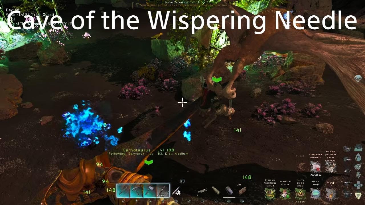 ARK Survival Ascended_Lost Colony Cave of the Wispering Needle