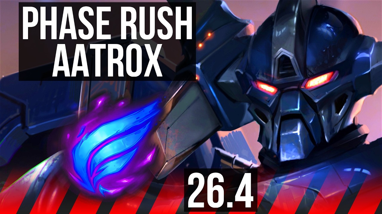AATROX vs DARIUS (TOP) | Phase Rush, 41K damage | EUW Grandmaster | 26.4