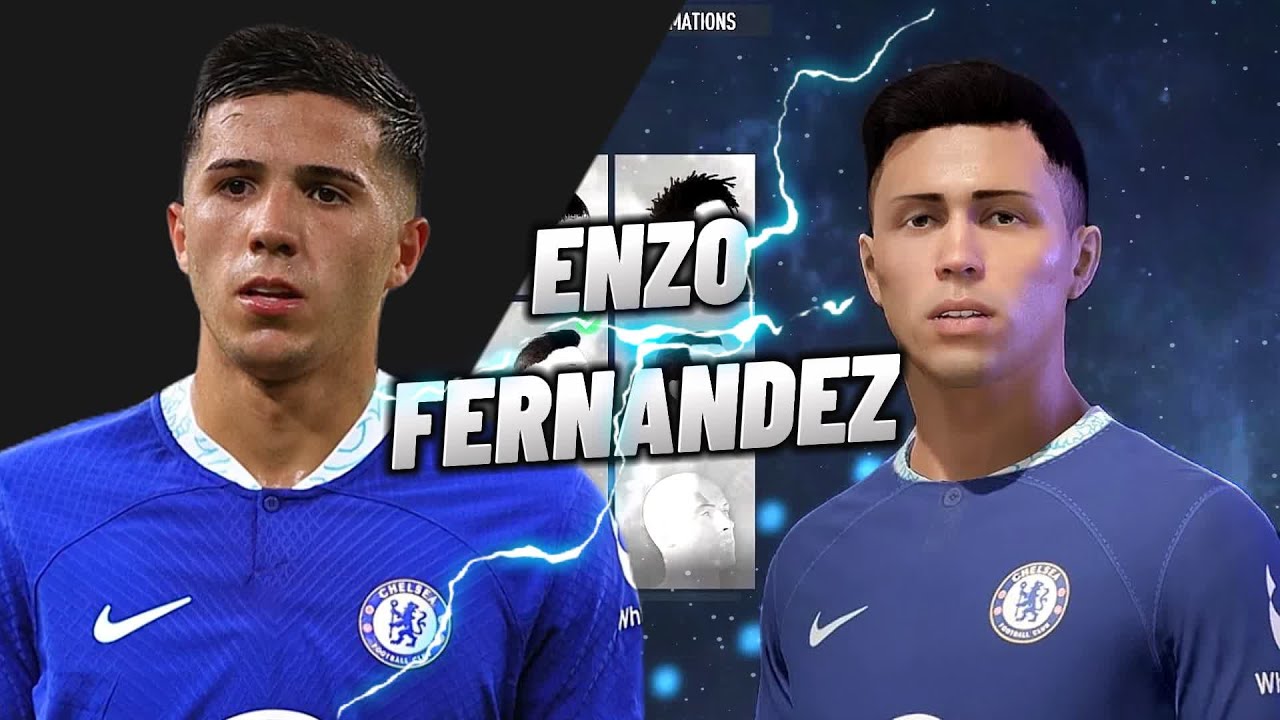 ENZO FERNANDEZ FIFA 23 PRO CLUBS LOOK ALIKE