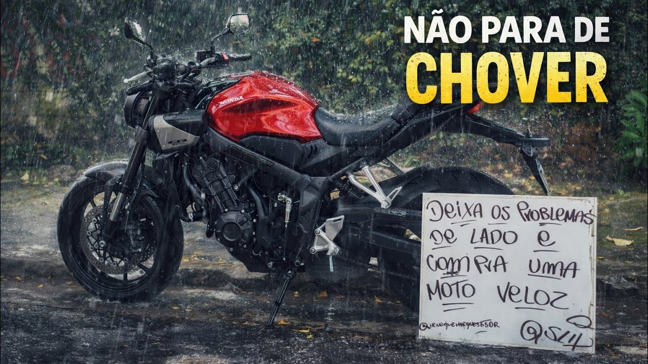 NÃO PARA DE CHOVER 🌩️