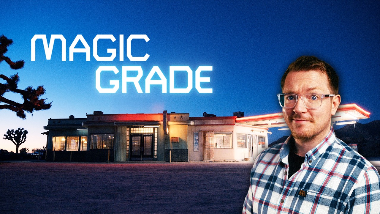 Новая функция MAGIC GRADE для DaVinci Resolve скоро появится!