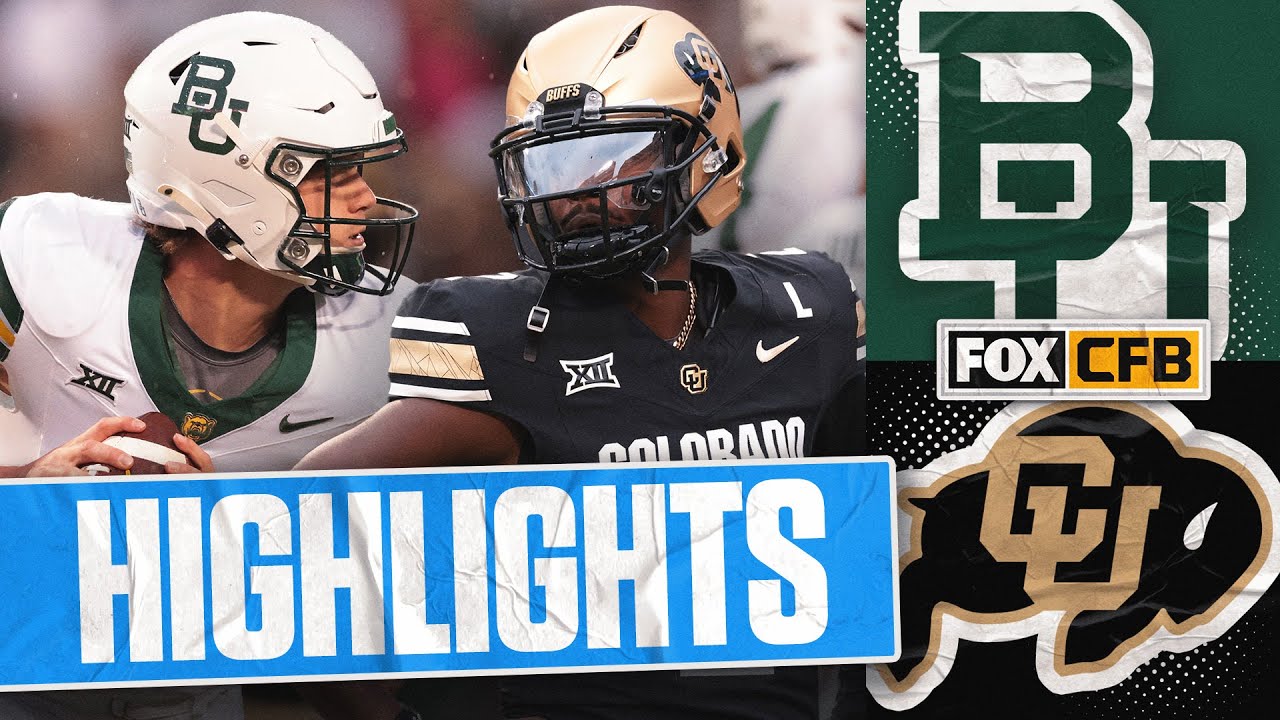 Baylor Bears vs. Colorado Buffaloes Highlights | FOX College Football