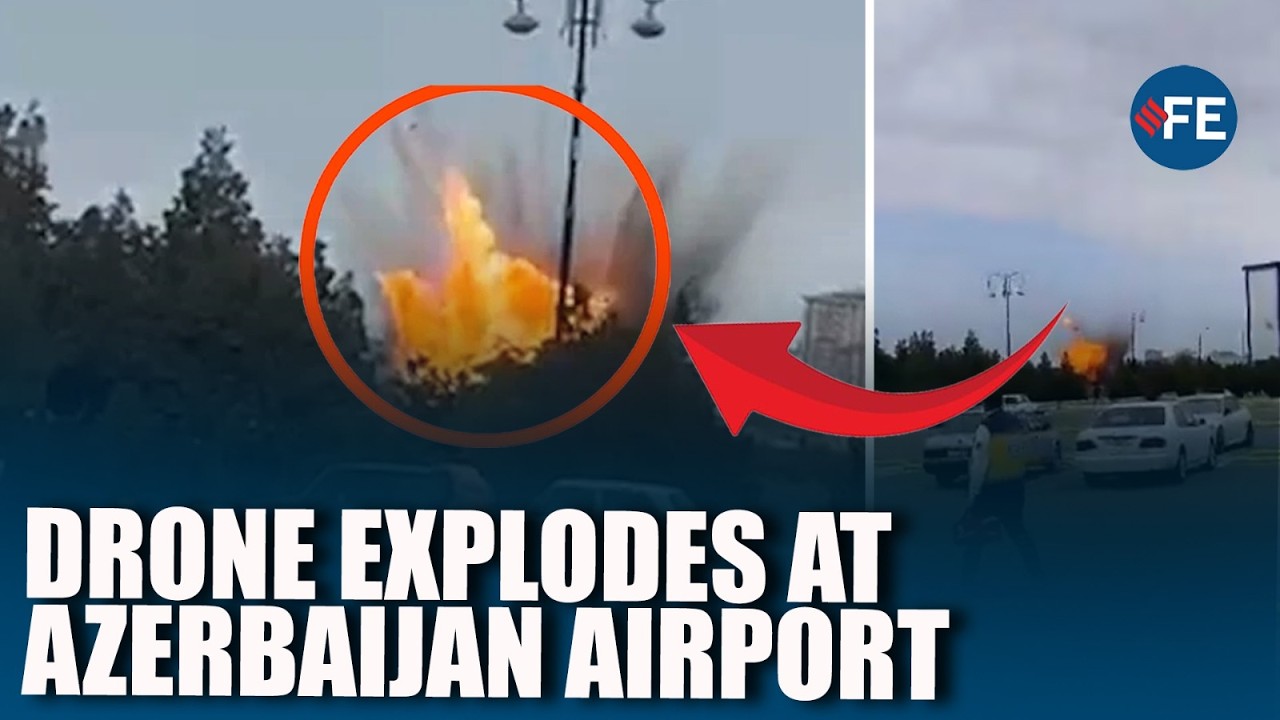 Drone Explosion Hits Nakhchivan International Airport In Azerbaijan