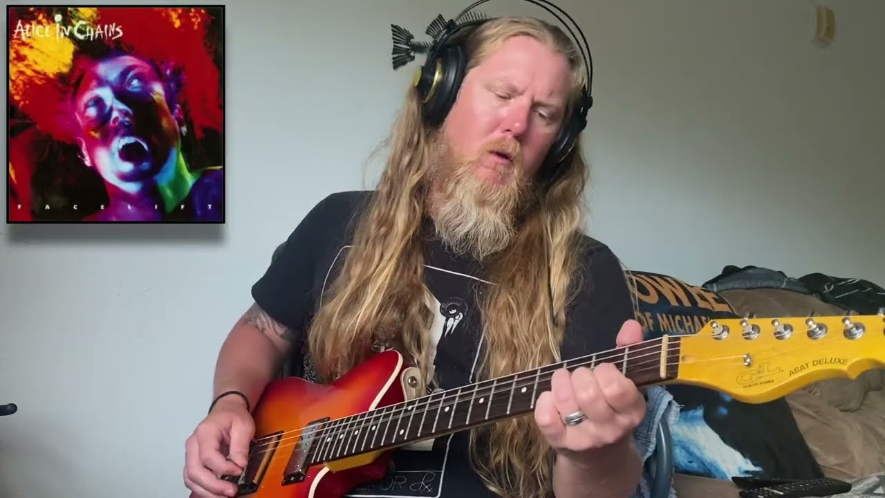 Alice in Chains "Man in The Box" Guitar Solo Cover