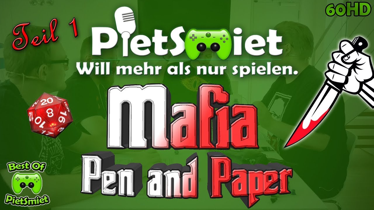 MAFIA Pen & Paper #1 🎮 Best Of PietSmittie
