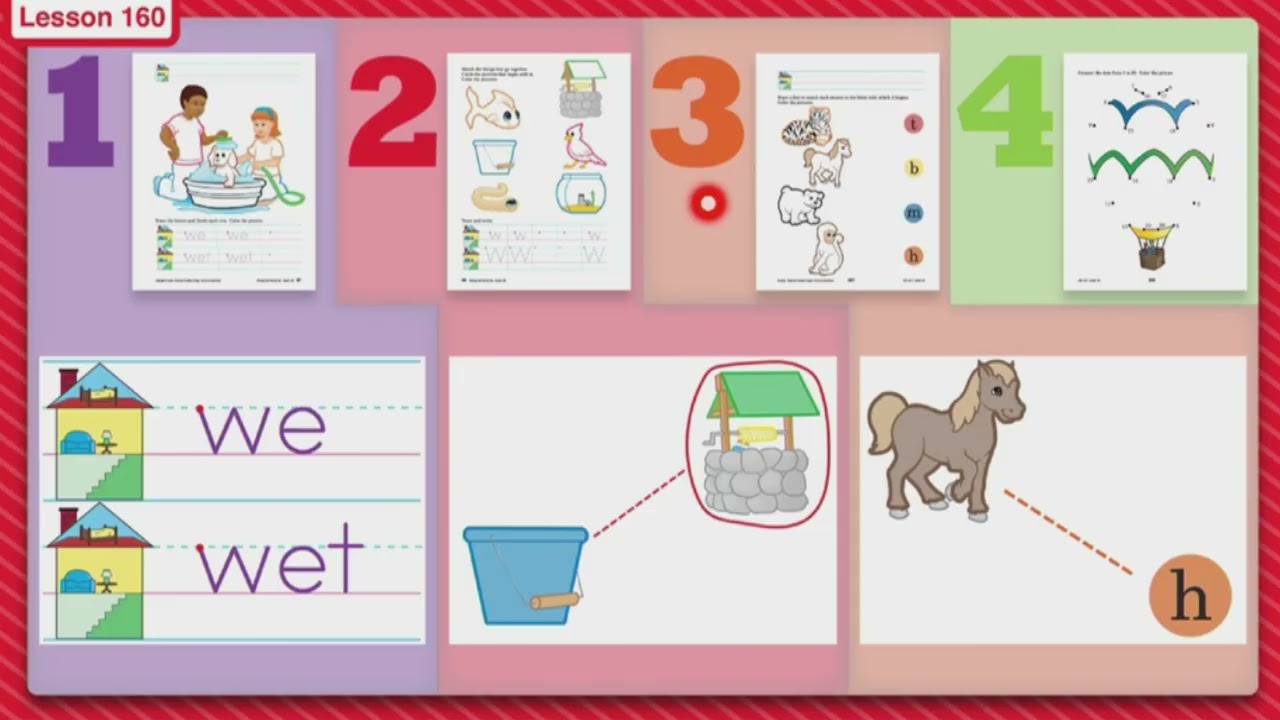 K4   Lesson 160 Manuscript Seatwork Explanation