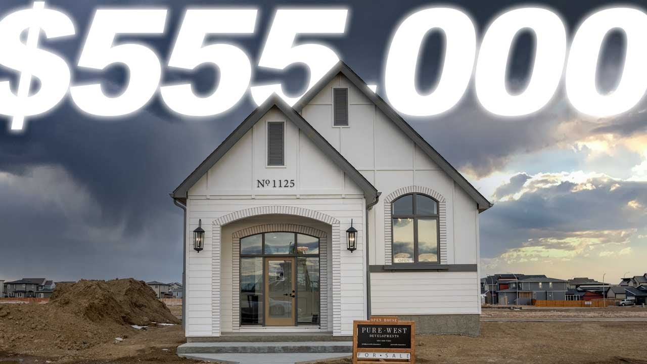 Tour this UNIQUE $555,000 NEW BUILD Home in Lethbridge, Alberta