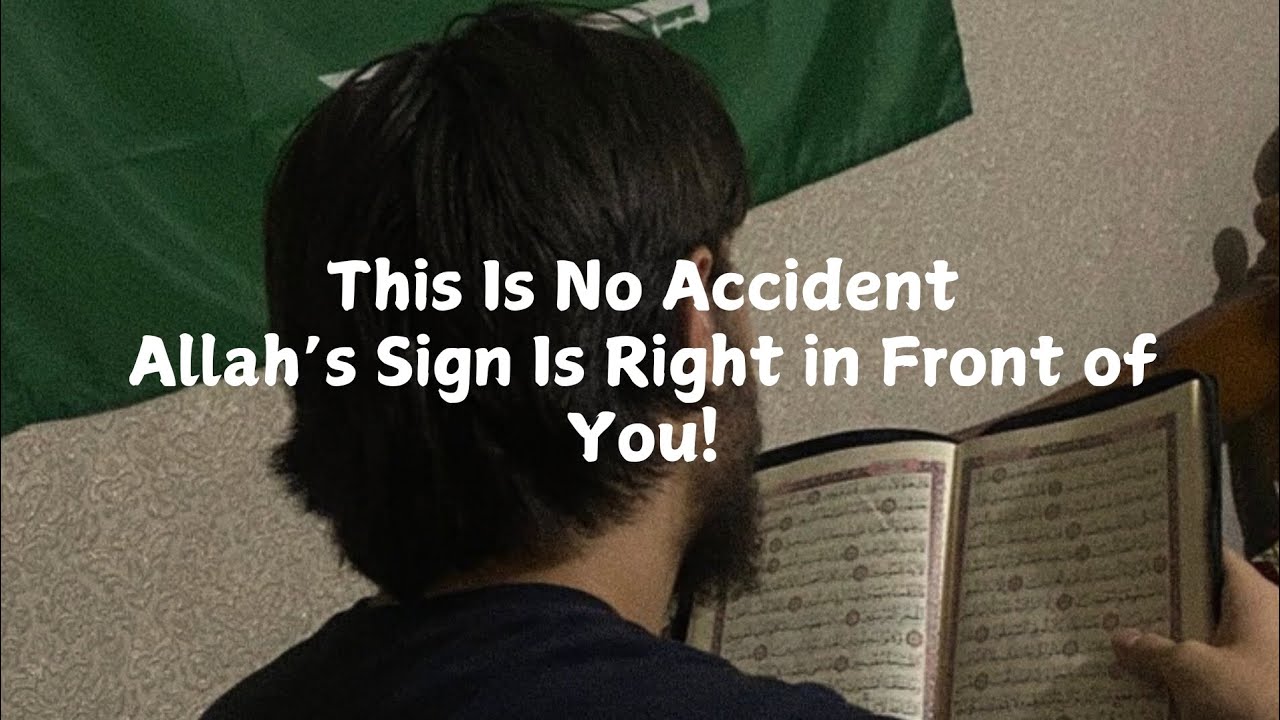 This Is No Accident, Allah’s Sign Is Right in Front of You!