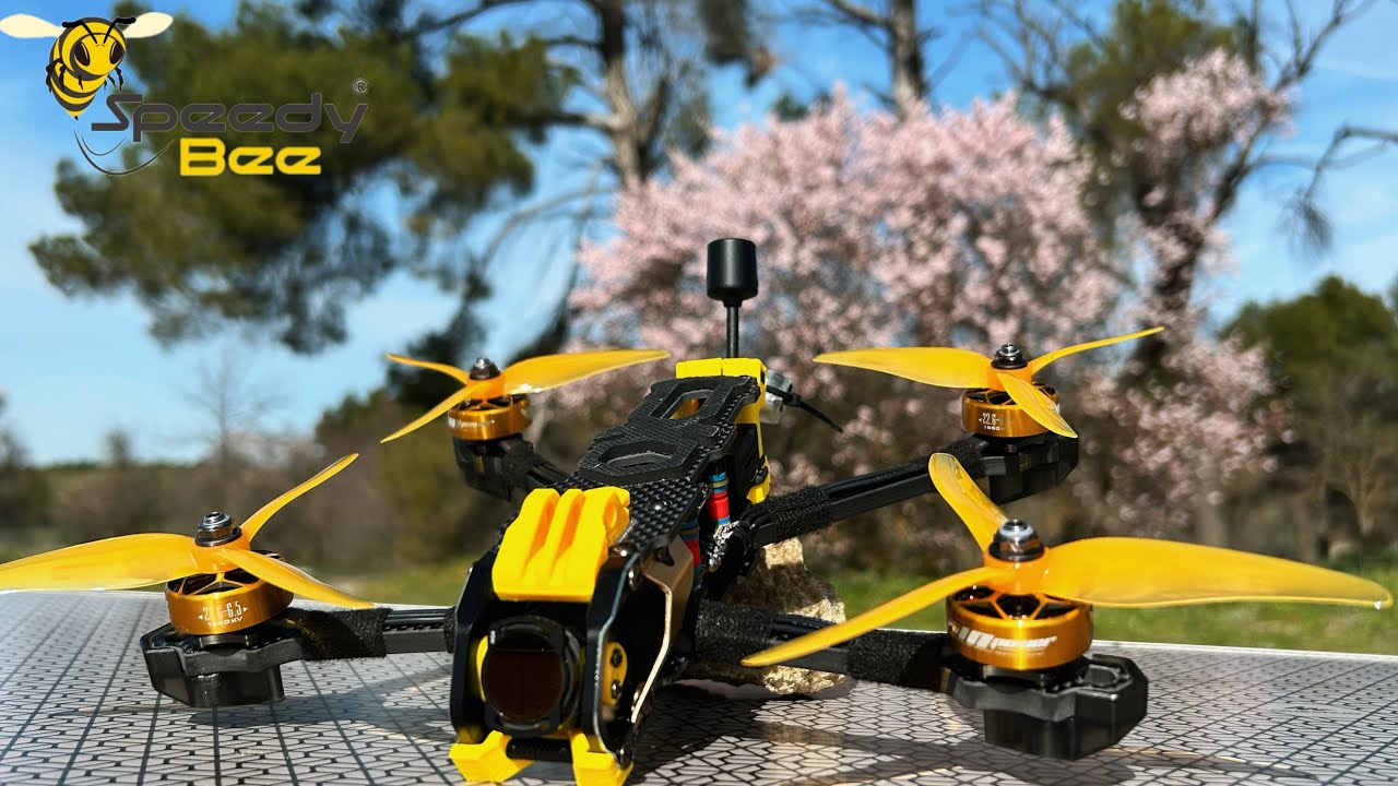 🐝Speedybee Mario 5/ rcinpower major wasp/ air unit O3/ no jello/ sin hélices #speedybee